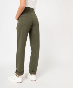 Pantalon chino coupe regular femme[MISSING]